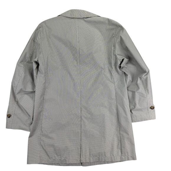 Lauren Ralph Lauren Mens Stanza Classic Fit Puppytooth Rain Coat Cream Brown 36S - Picture 4 of 5